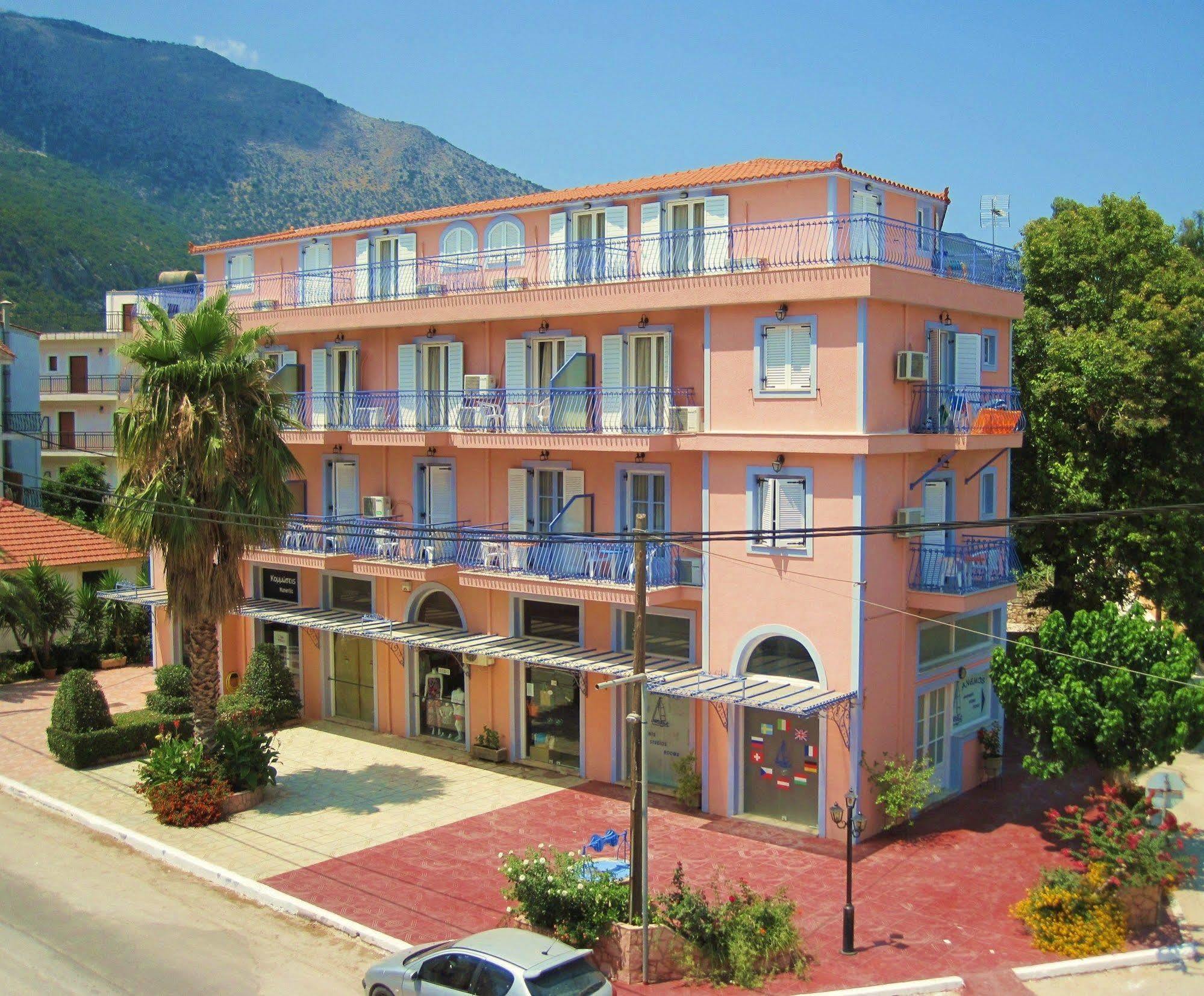 פורוס Anemos Studios & Apartments מראה חיצוני תמונה